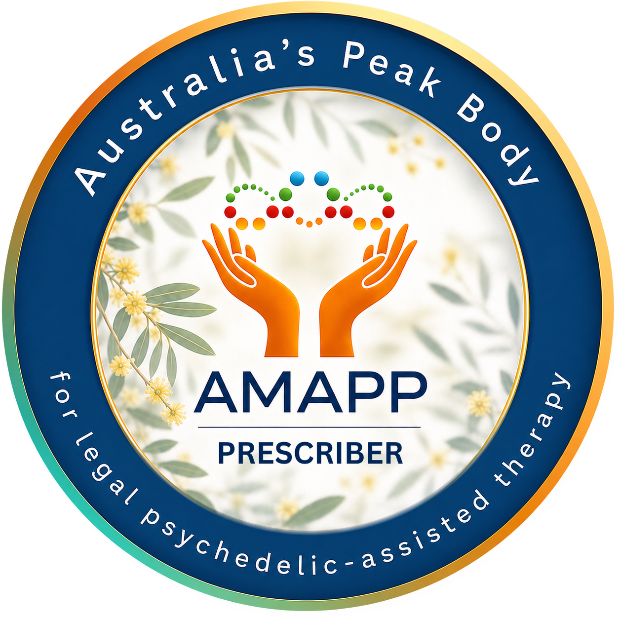 AMAPP Psychedelic Prescriber accreditation badge